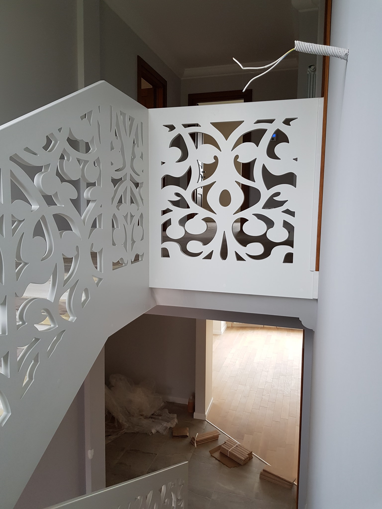 Balustrada Ornamentala Aplicata - Model Floral 02