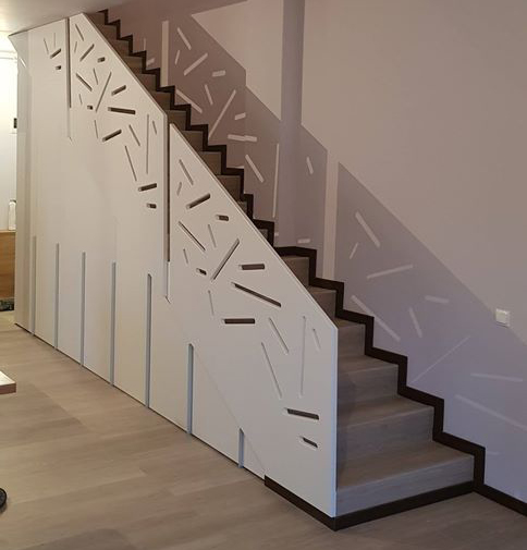 Balustrada Ornamentala Aplicata - Model Linii