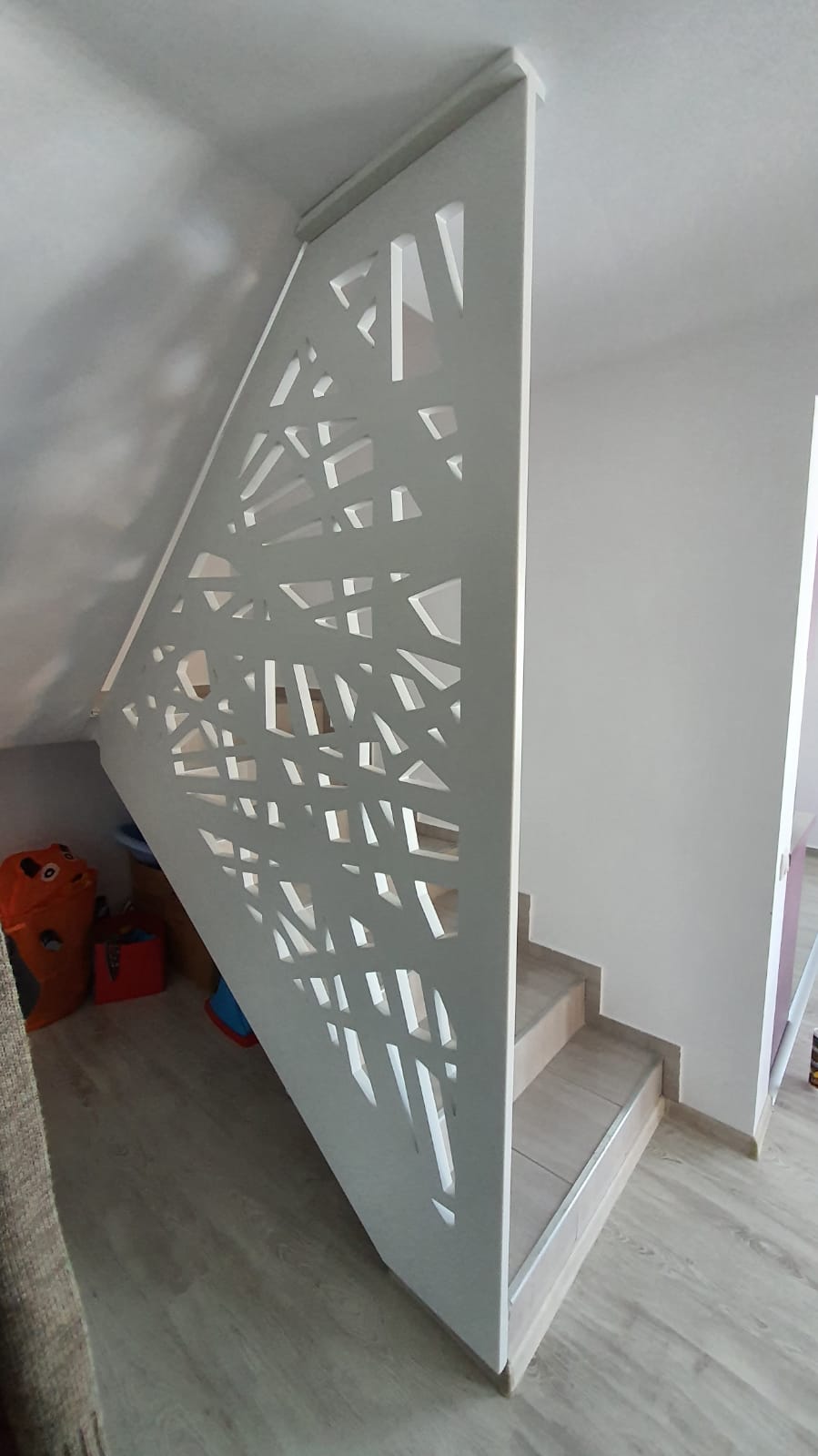 Balustrada tip paravan