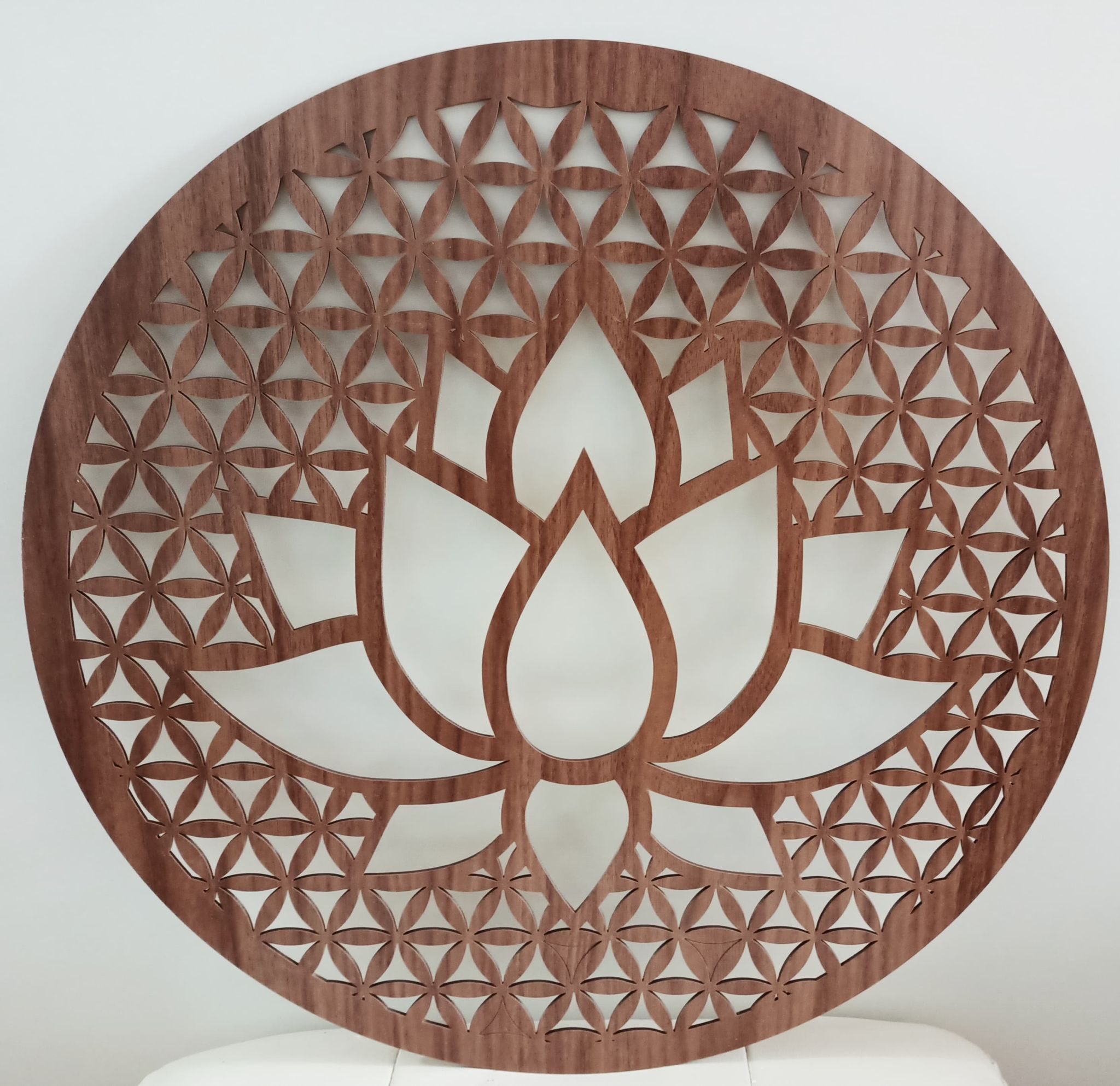 Decoratiune - Floarea Vietii & Floare de Lotus - Model 01