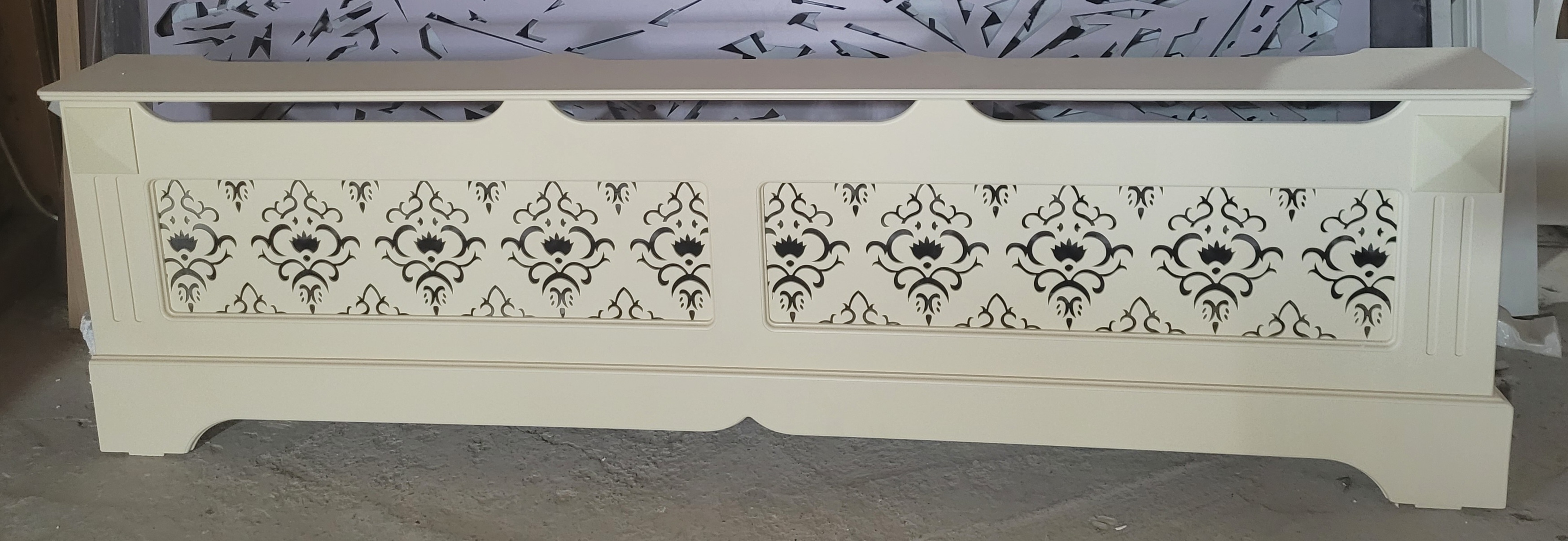 Mască de calorifer cu soclu simplu - Model Anastasia! - LICHIDARE DE STOC