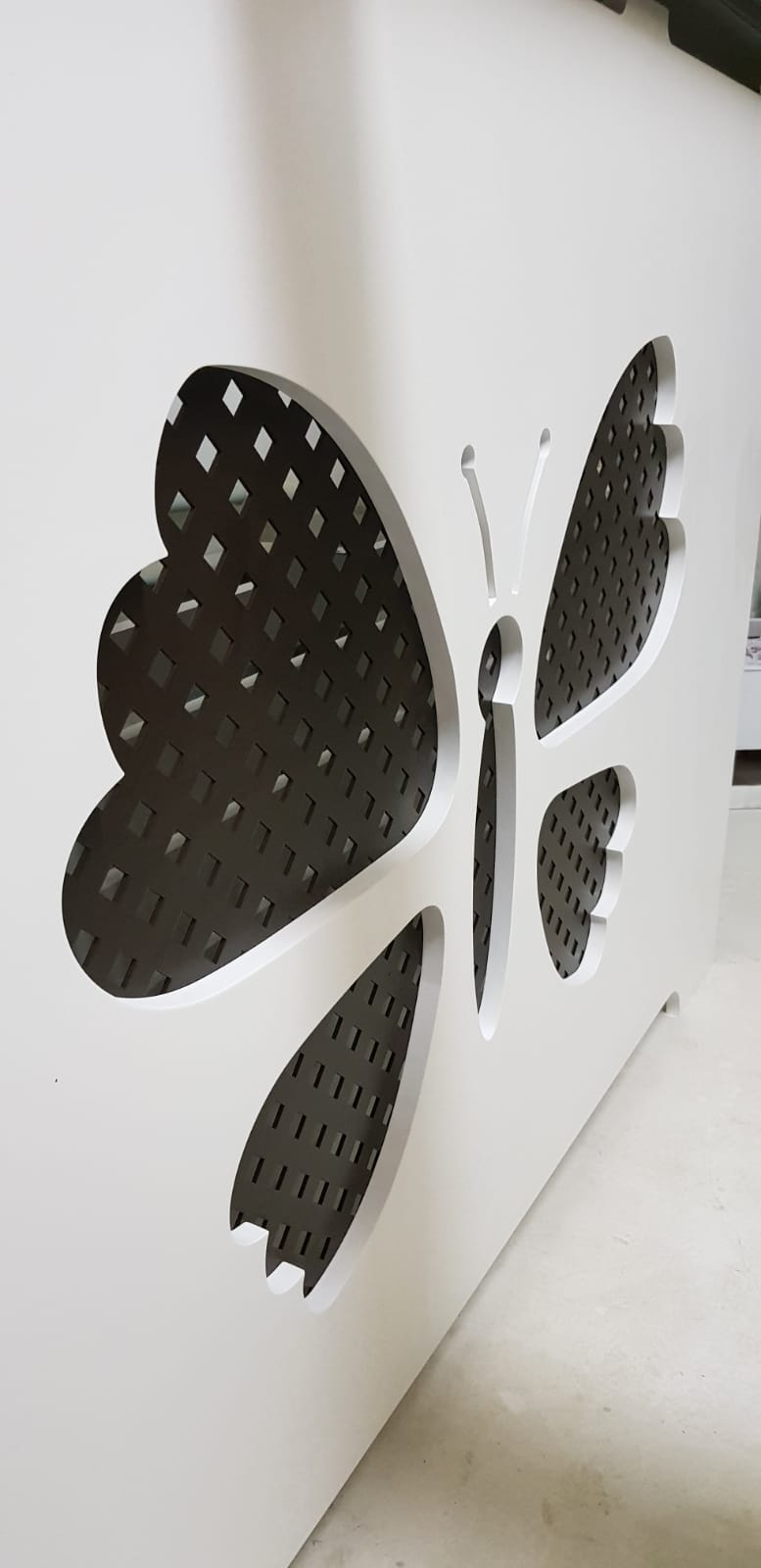 Masca Calorifer cu picior drept - Model Fluture