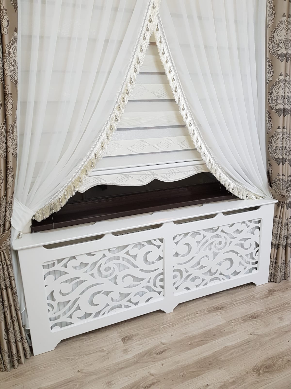 Masca de calorifer cu picior drept - Model Șerpuit