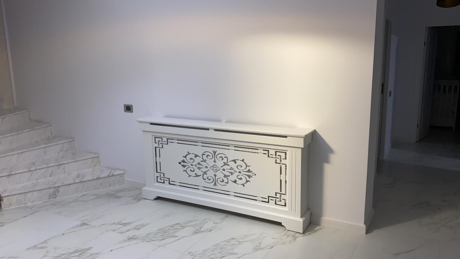 Masca de calorifer cu soclu evazat tip jazz - Model unicat 07