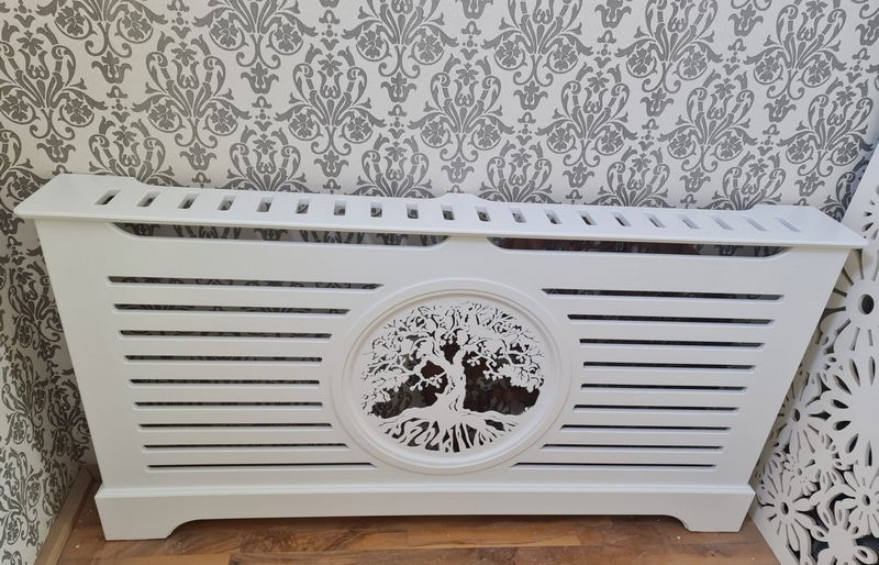 Masca de calorifer cu soclu simplu - Model Copacul Vietii